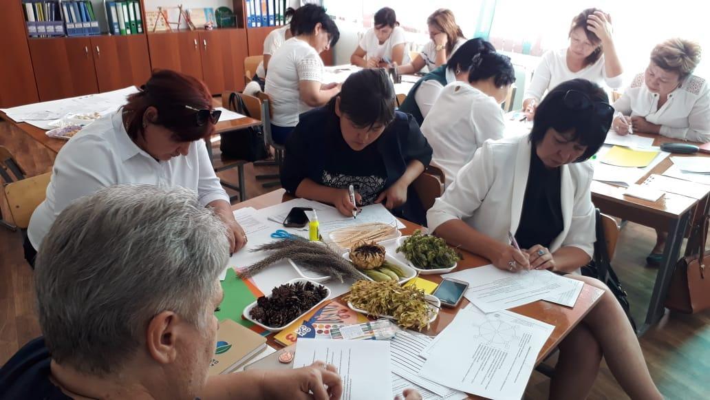 Секционное заседание Республиканского августовского совещания для учителей 3-х классов в Многопрофильной гимназии №41 им.А.Пушкина