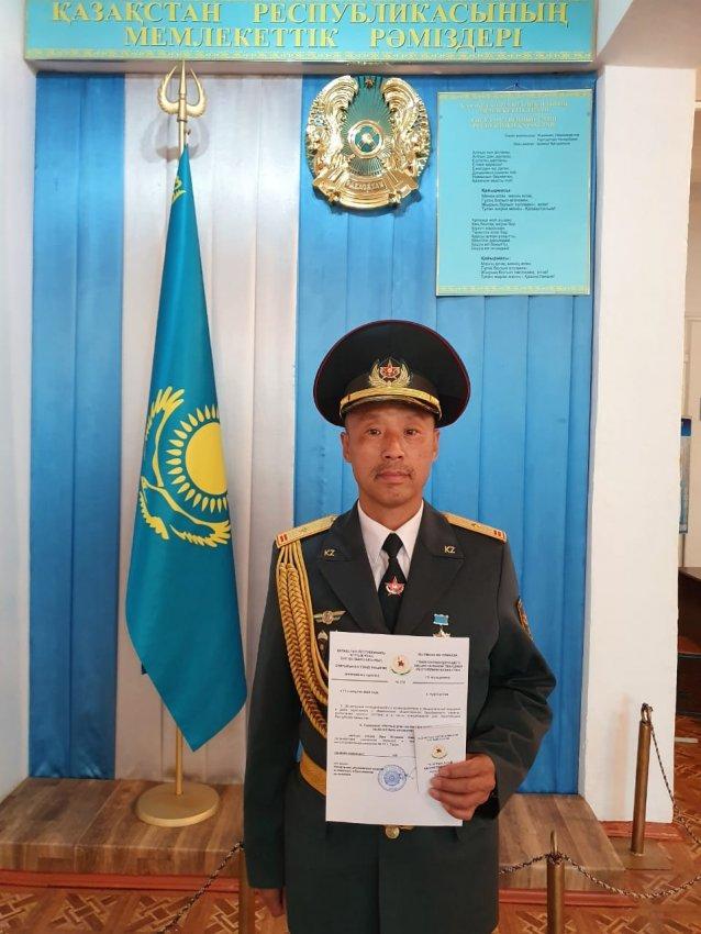 "Ұлттық ұлан қызметінің үздігі"