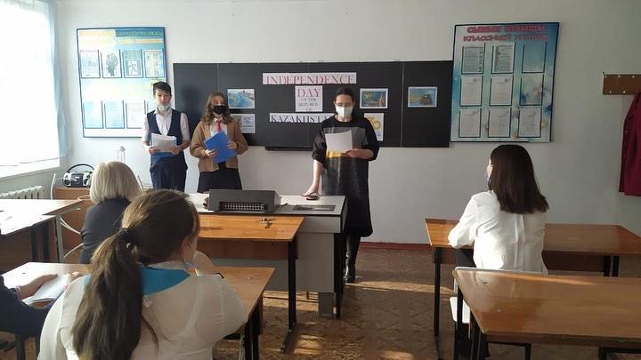 В честь празднования 30-летия Независимости Республики Казахстан прошел конкурс чтецов на английском языке "Kazakhstan is my Motherland"